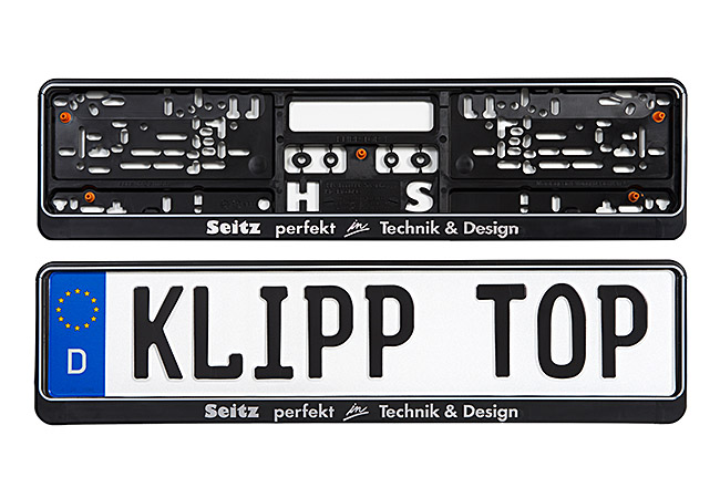 Picture Legally compliant license plate holder