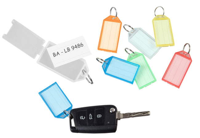 Picture Multi Key Fob with a Fold-over Closure